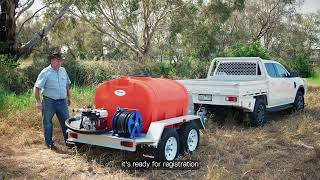 Trailer Mounted FireFighting  Water Cartage Packages  Explainer Video Polymaster [upl. by Tillman]