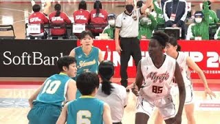 【ウインターカップ2022】明星学園東京 vs 札幌山の手北海道  女子3回戦（20221225） [upl. by Alliuqaj]