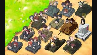 Girls und panzer Ost Tank anthem [upl. by Muslim373]