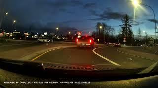 11232024 accident on SR9 round about Lake Stevens [upl. by Aihtnyc]