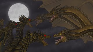 Monster Zero VS Keizer Ghidorah [upl. by Etnaed]