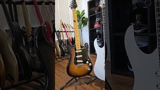 Would you choose a Strat or Super Strat guitar Fender Stratocaster vs Ibanez RG Prestige [upl. by Milstone352]