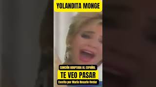 Te Veo Pasar  Yolandita Monge I should known Better  Jim Diamond [upl. by Arracot]