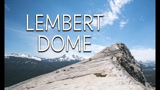 Lembert Dome Hiking Tuolumne Meadows Granite Dome [upl. by Ylenats]