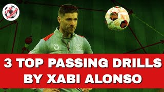 3 top passing exercises by Xabi Alonso [upl. by Nodnek]