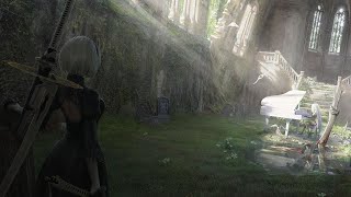 Nier Automata Piano Collection OST 11 The Sound Of The End [upl. by Ardnuhsor]