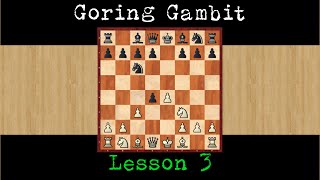 Chess Openings  Goring Gambit 3 1e4 e5 2 d4 exd4 3Nf3 Nc6 4 c3 dxc3 [upl. by Paget]