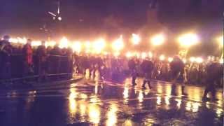 Lerwick Up Helly Aa 2013 Procession Part 1 [upl. by Remle]