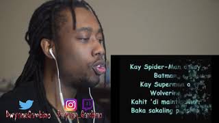 Gloc 9 Simpleng Tao Lyrics MUSIC REACTION [upl. by Girovard715]