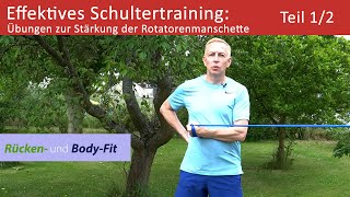 Schultertraining Die besten Übungen zur Stärkung der Muskeln der Rotatorenmanschette [upl. by Lectra]