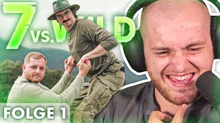 😱😂TRYMACS reagiert auf 1 FOLGE 7vsWILD in KANADA  Trymacs Stream Highlights [upl. by Darach198]