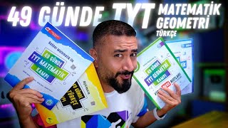 49 Günde TYT Matematik  Geometri  Türkçe Kitapları ve Kampları Nasıl Olacak [upl. by Yarezed]