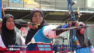 Kejohanan Memanah Kebangsaan 2023 Siri 2  Recurve Men amp Women Team Final [upl. by Demp147]