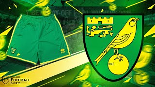 Norwich Home Shorts 201415 Classic Football Shirts Review [upl. by Enelav]