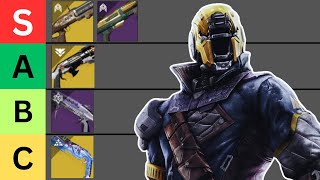 I Rank Every Shotgun In Destiny 2 In A Tier List For PvP [upl. by Aimerej]