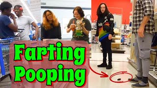 FARTING then POOPING on the FLOOR 💩😝 Funny Fart Prank 9 🤣 [upl. by Eneladgam]