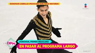 Donovan Carrillo patinador artístico pasa a la final en Beijin  De Primera Mano [upl. by Mosira]