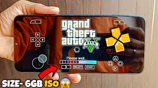 OMG REAL GTA 5 ON PPSSPP 🤔 GTA V PPSSPP  MUST WATCH [upl. by Lonna]