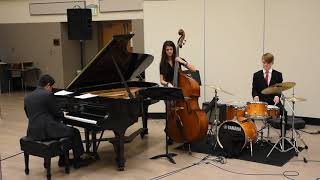 2017 CSUS Winter Jazz Festival  Rio Americano Mingus Trio Combo 1 Dizzy Moods [upl. by Kamal951]