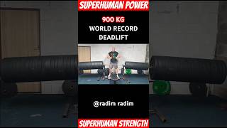 900 KG DEADLIFT🔥🔥🔥 WORLD RECORD🔥🔥🔥 deadlift powerlifter worldrecord ramram [upl. by Nollahs]