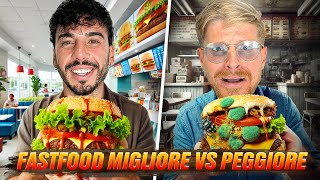 MIGLIORE vs PEGGIORE FASTFOOD SU JUST EAT  ATTENZIONE QUESTA VOLTA SIAMO RIMASTI VERAMENTE SORPRESI [upl. by Anidnamra]