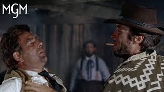 FOR A FEW DOLLARS MORE 1965  Saloon Scene  MGM [upl. by Enytsirk]