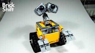 Lego WallE 21303  Stop Motion Build [upl. by Iggam]