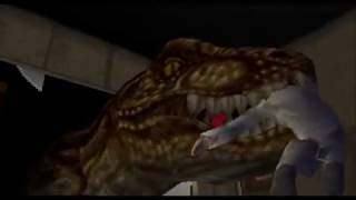 Dino Crisis TRex Scene Playstation One [upl. by Philip451]