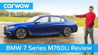 BMW M760Li 2019 review  see why its worth £138000  carwow [upl. by Airotnahs]