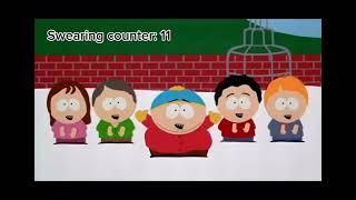 Cartman swearing in South Park BanSouthParkStudioVideos [upl. by Animrelliug]