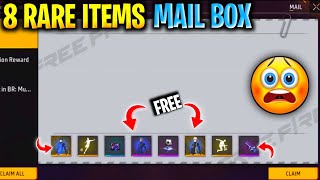 8 Most Rare Items In Mail Box 😨  Garena Sent Me Special Gift V Badge 🤑 shorts short [upl. by Klarrisa]