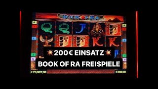 Let´s play BOOK OF RA auf 200 Euro Freispiele 💥 CASINO Spielothek Spielhalle Novoline Automaten [upl. by Sweyn28]