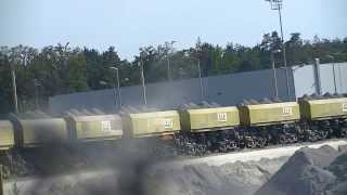 schotter zug von koralm eisenbahntunnel in der steiermark teil 23 [upl. by Dagall]