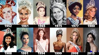 ALL Miss Universe Crowning Winners 19522022  original footage [upl. by Short303]