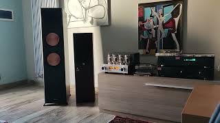 Klipsch RP 8000 F II  Cayin mt45 mk3 [upl. by Domeniga424]