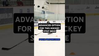 ADVANCED OPTION FOR THIS HOCKEY STOP DEKE hockeydevelopment hockeytraining [upl. by Hi]