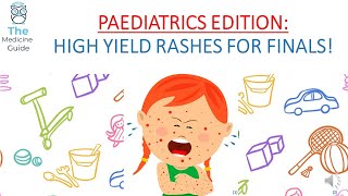 PAEDIATRICS EDITION HIGH YIELD RASHES FOR FINALS [upl. by Austine717]