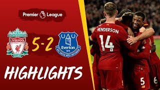 Liverpool 52 Everton  Fivestar Reds win Merseyside derby  Highlights [upl. by Ritter]