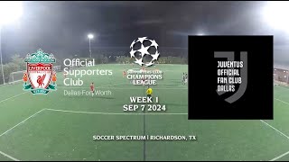 Supporters Club Champions League  Week 1  Liverpool vs Juventus [upl. by Chuah]