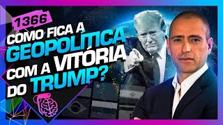 A GEOPOLÍTICA DO MUNDO COM A VITÓRIA DO TRUMP PROF HOC  Inteligência Ltda Podcast 1366 [upl. by Rebmit]