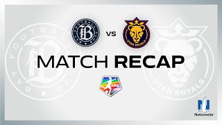 FULL HIGHLIGHTS  Bay FC vs Utah Royals FC [upl. by Chon]