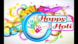 Happy Holi Wishes Video 2018Festival GreetingsQuotesMessagesHoli Animation [upl. by Carolyne681]