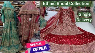 Ethnic Bridal Khada Dupatta Sharara Lehenga Long Koti Heavy Bridal Collectionhyderabadshopping [upl. by Biondo]