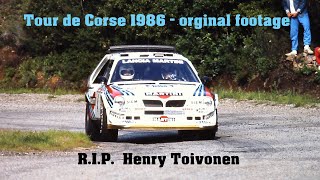 Tour de Corse 1986 new  and never seen on TV [upl. by Eiramanad]