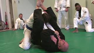 BJJ Double Arm Bar from Guard Carlos Catania BJJ [upl. by Nomit]