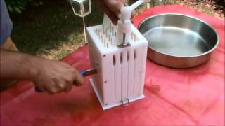 Greek Souvlakikebab skewer Machine [upl. by Anitreb]