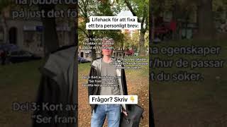 Enkel guide till ett bra personligt brev 🔥 [upl. by Lellih]