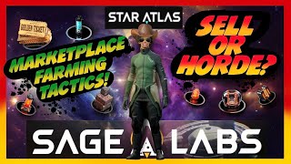 Star Atlas Sage Labs Marketplace Tactics [upl. by Kenta]