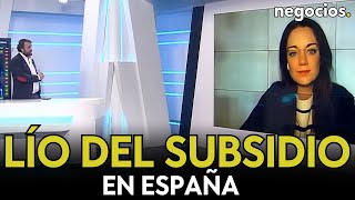 Lío del subsidio en España más gasto público y más jubilación La verdad de cotizar al 125 Olcese [upl. by Neelahtak]