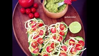 Tostadas de Nopal Crudiveganas [upl. by Ayotel]